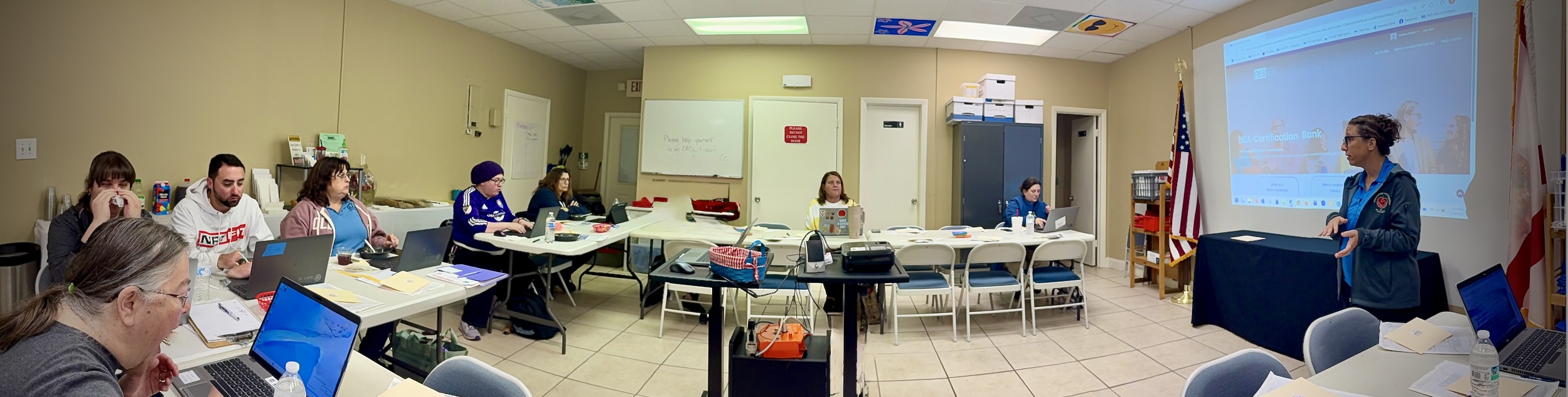 EASL members and educators across St. Lucie County